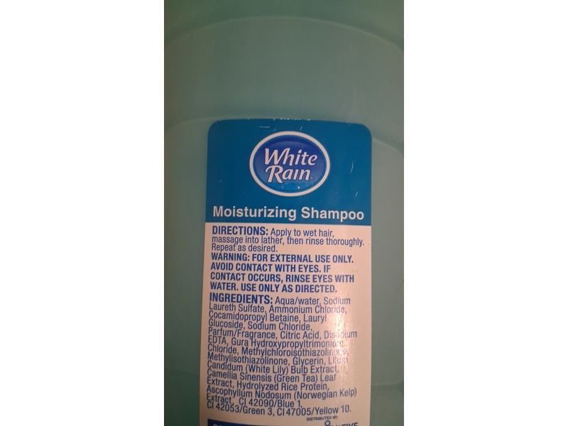 White Rain Moisturizing Shampoo, Ocean Mist, 22.5 fl oz/665 mL, Pack Of 2