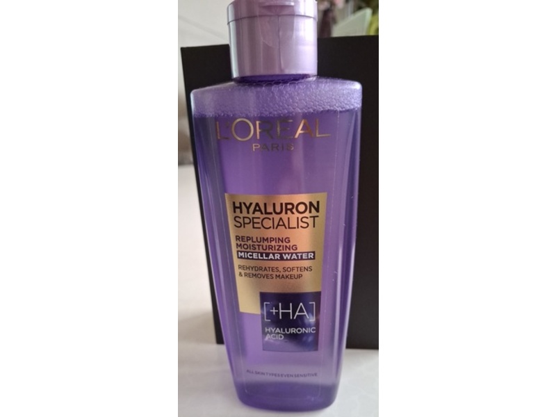 L'Oreal Paris Replumping Moisturizing Micellar Water, 200 mL