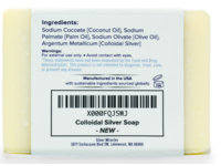 Silver Miracles Colloidal Soap, Unscented, 4.5 oz/127.6 g - thumbnail 6