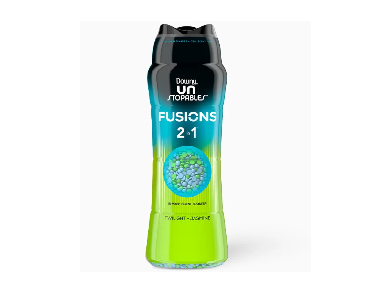 Downy Unstoppables Fusions 2 In 1 In-Wash Scent Booster, Twilight + Jasmine, 10.7 oz/303 g