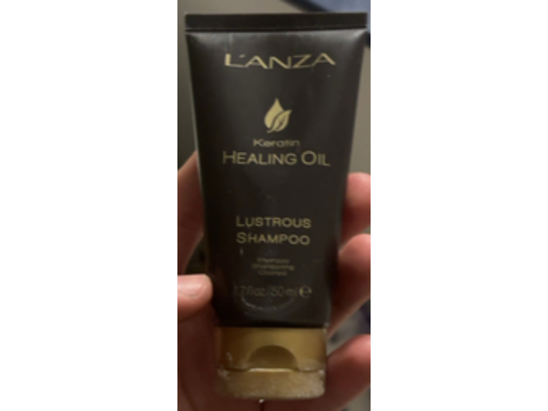 L'ANZA Keratin Healing Oil Lustrous Shampoo, 1.7 fl oz/50 mL