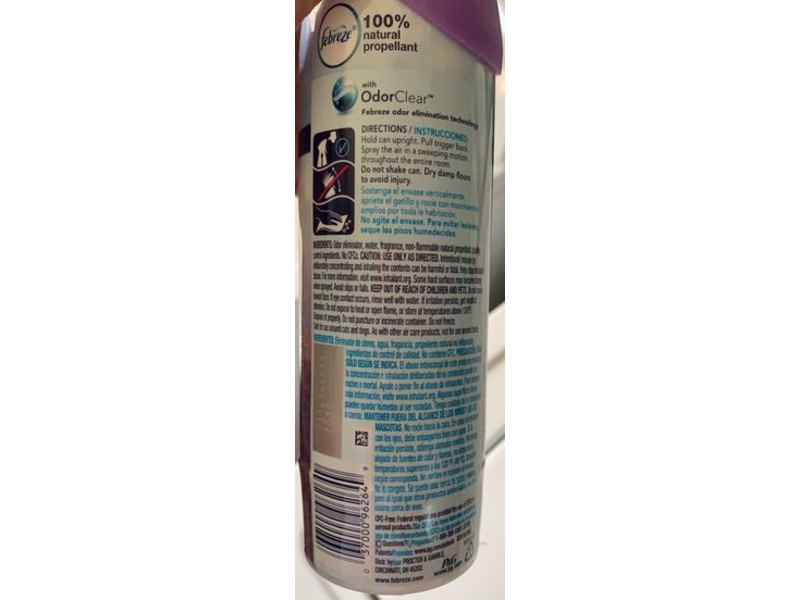 Febreze Air Refresher, Mediterranean Lavender, 8.8 oz/250 g