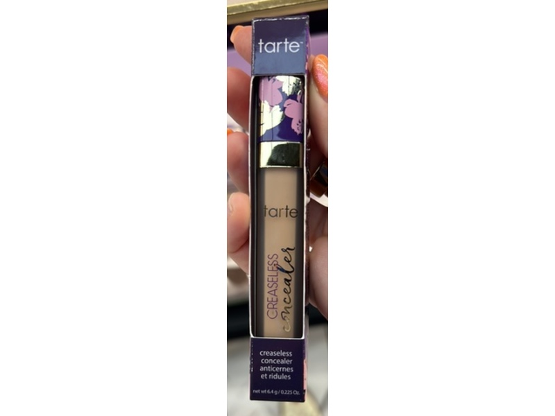 Tarte Creaseless Concealer, 38N Medium-Tan Neutral, 0.225 oz/6.4 g