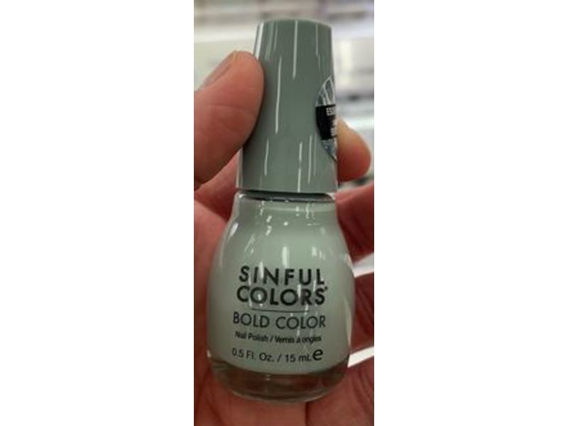 Sinful Colors Bold Color Nail Polish, Eucalyptahhh, 0.5 fl oz/15 mL