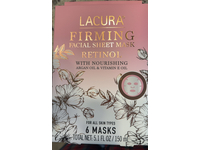 Lacura Facial Sheet Mask, Firming, 5.1 fl oz/150 mL, 6 Count - Image 3