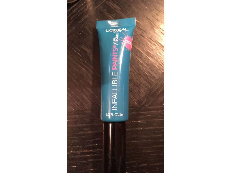 L'Oréal Paris Infallible Paints/Lips, Domineering Teal, 0.27 fl. oz.