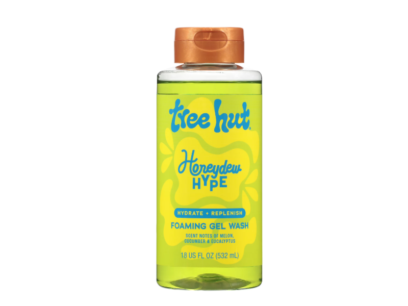 Tree Hut Foaming Gel Wash, Honeydew Hype, 18 fl oz/532 mL