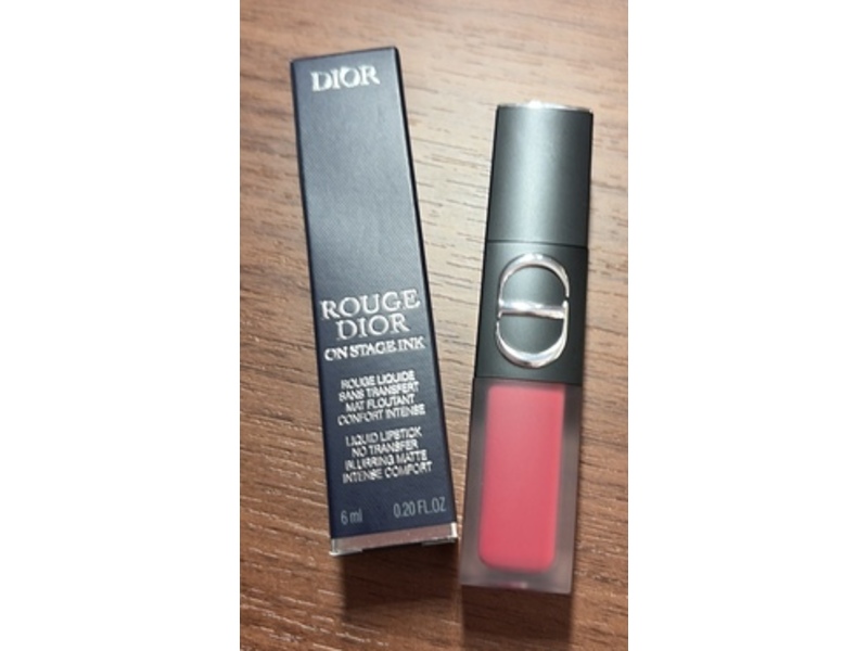 Dior Rouge On Stage Ink Liquid Lipstick, 480 Rose Icone, 0.20 fl oz/6 mL