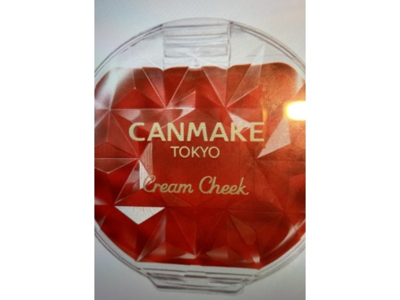 Canmake Cream Cheek, Cl01 Clear Red Heart, 0.08 Oz/2.4g