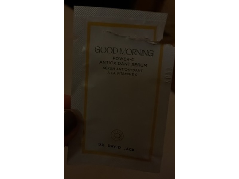 Dr.David Jack Good Morning Sachet Antioxidant Serum, Vitamin C, 1fl oz/3 mL