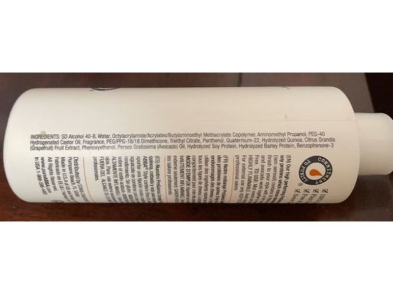 Abba Pure Performance Hair Care Firm Finish Hair Spray, 8 fl oz