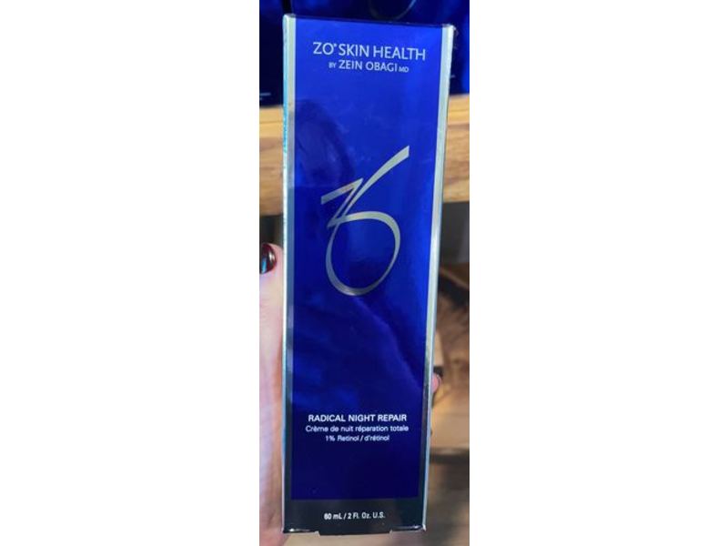 Zo Skin Health Radical Night Repair, 2 fl oz/60 mL Ingredients and
