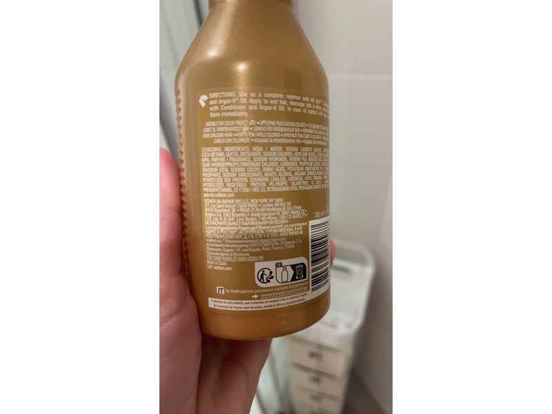 Redken All Soft Shampoo, Moisturizing, Argan Oil + 2% Moisture Complex, 10.1 fl oz/300 mL