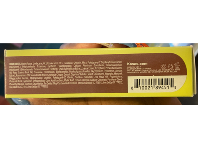 Kosas Glow I.V. Vitamin-Infused Skin Enhancer, Reflect, 1 fl oz/30 mL