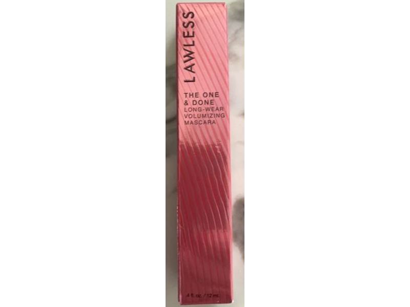 Lawless The One & Done Long-Wear Volumizing Mascara, 4 fl oz/12 mL