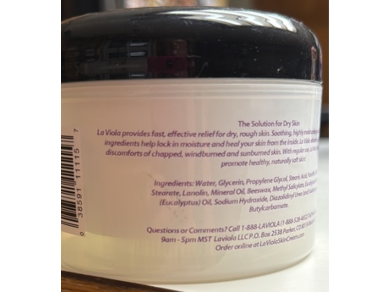 La Viola Skin Therapy, Fragrance Free, 8 oz