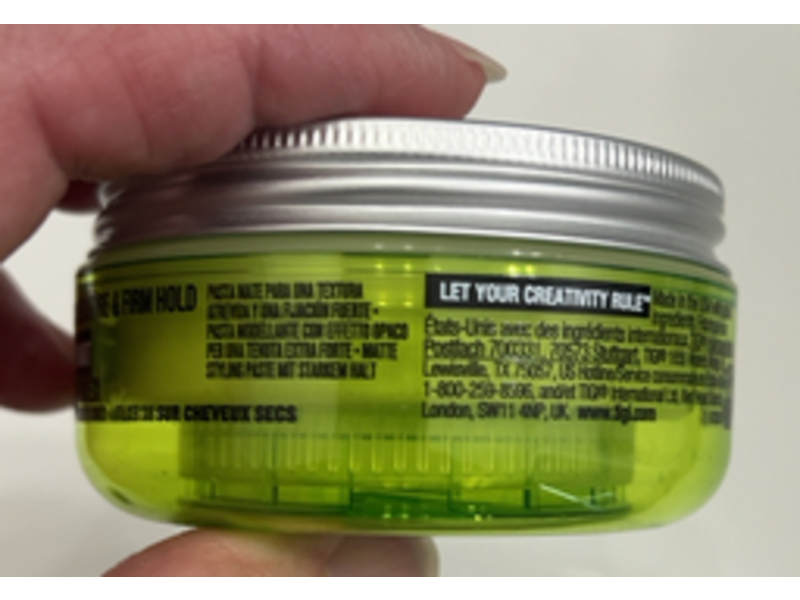 Bed Head Tigi Manipulator Matte Hair Wax, Texture & Firm Hold, 2.01oz/57 g