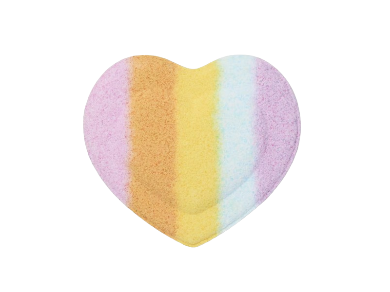 Ultra Beauty Heart Bath Bomb Fizzer, 3.5 oz/100 g