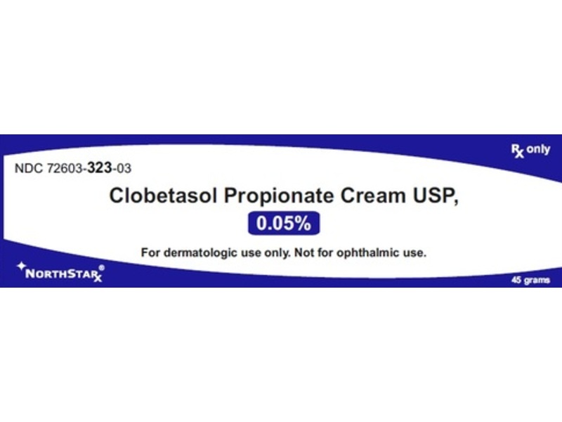 Clobetasol Propionate Cream 0.05% USP, 45 g, NorthStar (Rx)