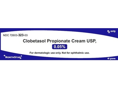 Clobetasol Propionate Cream 0.05% USP, 45 g, NorthStar (Rx)