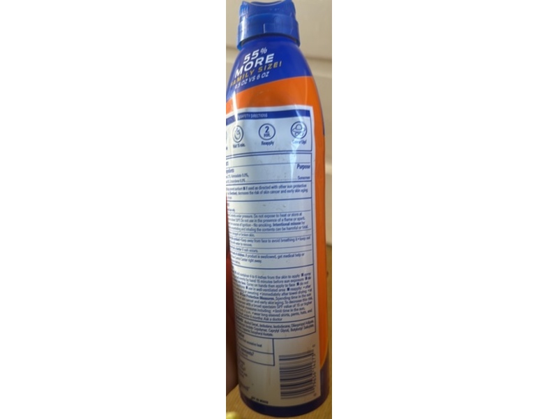 Banana Boat Sport Ultra Clear Sunscreen Spray, SPF 5-+, 9.5 oz/269 g