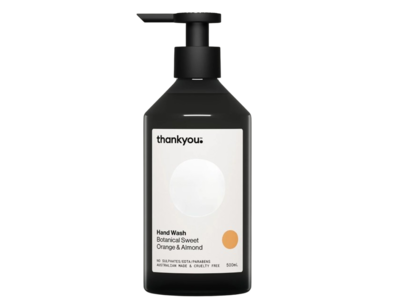 Thankyou Handwash, Botanical Sweet Orange & Almond, 500 mL