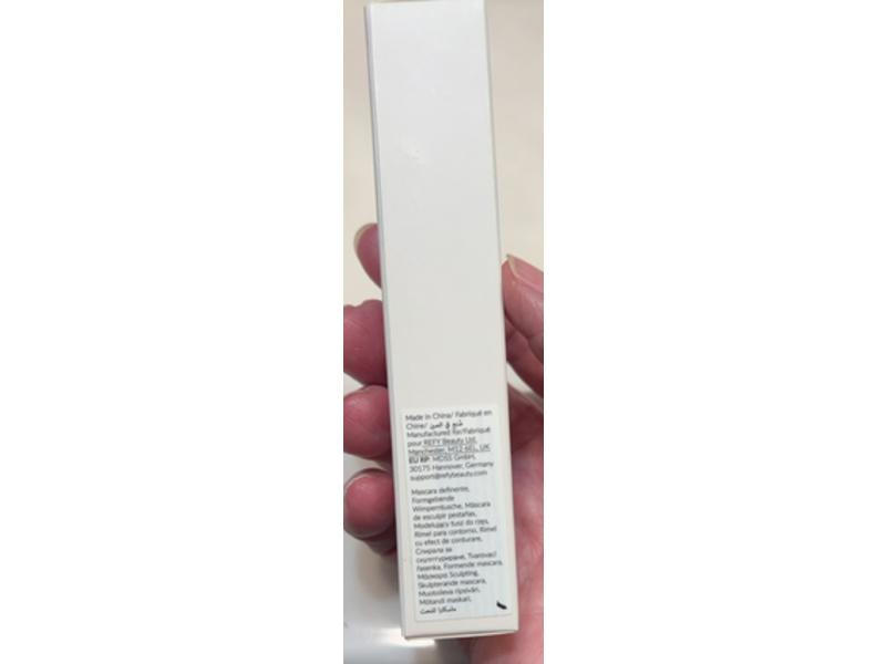 Refy Lash Sculpt Mascara, Black, 0.34 oz/10 mL