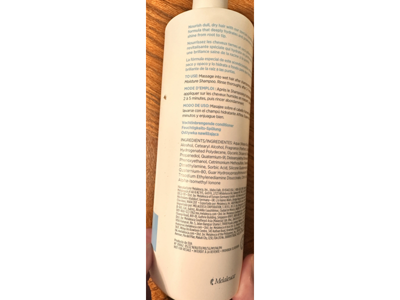 Melaleuca Affinia Moisture Conditioner, 16.8 fl oz/496 mL