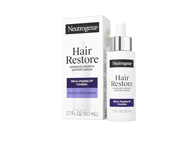 Neutrogena Hair Restore Advanced Growth Support Serum, 1.7 fl oz/50 mL