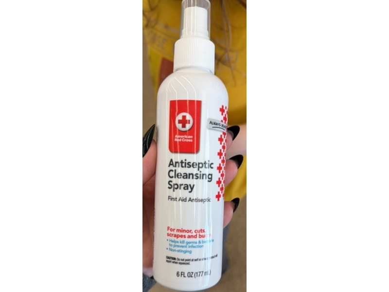 American Red Cross Antiseptic Cleansing Spray, 6 fl oz/177 mL
