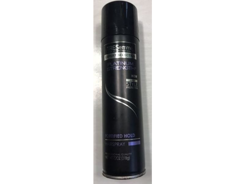 TRESemme Expert Selection Platinum Strength Fortified Hold Hairspray, 7.7 oz/218 g