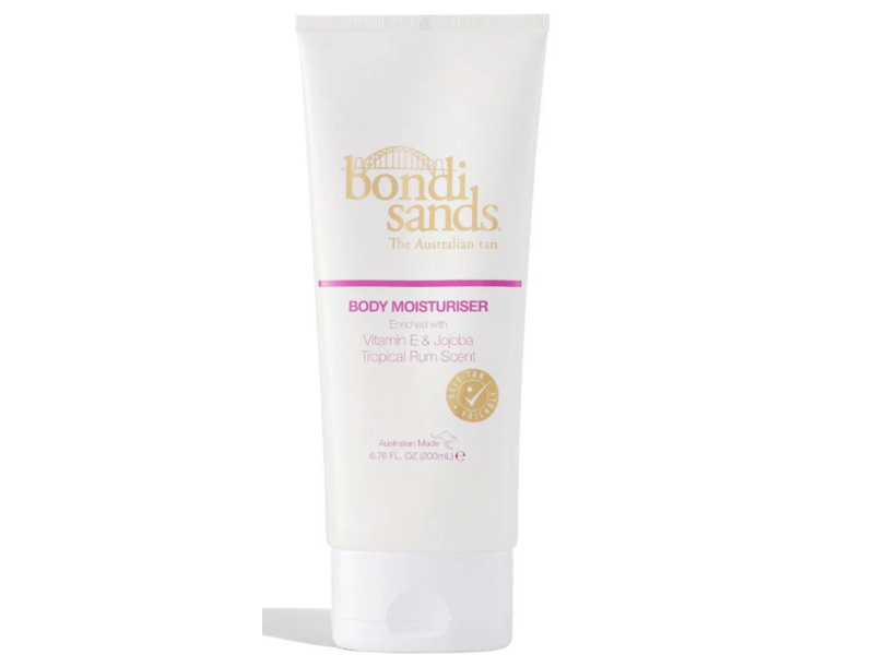 Bondi Sands Body Moisturizer, Vitamin E & Jojoba Tropical Rum Scent, 6.76 fl oz/200 mL