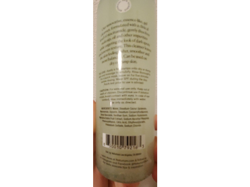 Naturium Niacinamide Cleansing Gelee 3%, 7.1 fl oz/210 mL