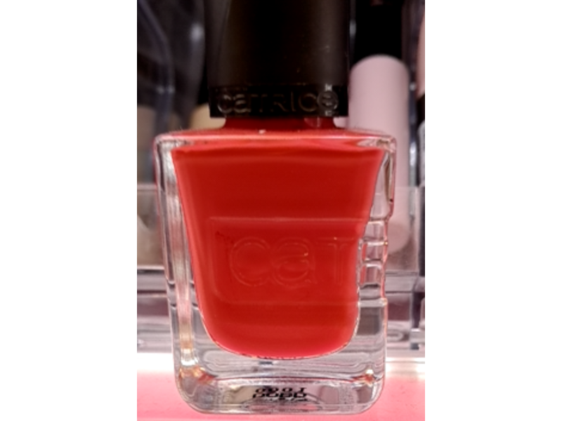Catrice Gel Affair Nail Lacquer, 017 Peachy Princess, 0.35 fl oz/10.5 mL