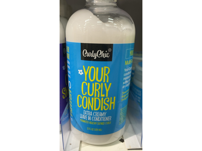 CurlyChic Your Curly Condish, Leave-In Conditioner, 12 fl oz/354 mL