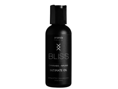 Ananda Touch Bliss Cannabis-Infused Intimate Oil, 2 fl oz/60 mL
