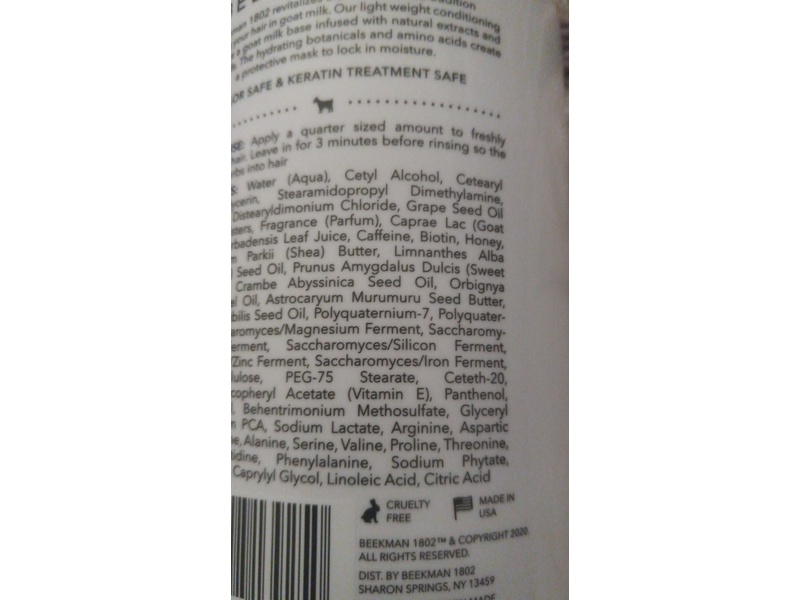 Beekman 1802 Goat Milk Conditioner, Ylang Ylang & Tuberose, 24 fl oz/710 mL