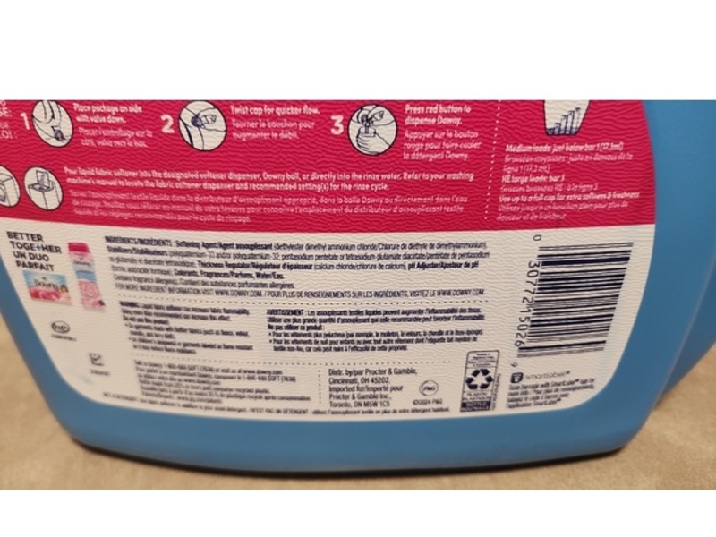 Downy Fabric Softener, April Fresh, 251 Loads, 147 fl oz/4.35 L