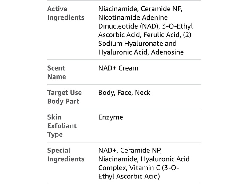 Jiyu NAD+ Cream, 1.69 fl oz/50 mL