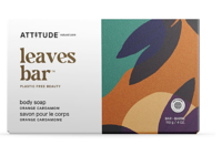 Attitude Leaves Bar Body Soap, Orange Cardamom, 4 oz/113 g - thumbnail 1