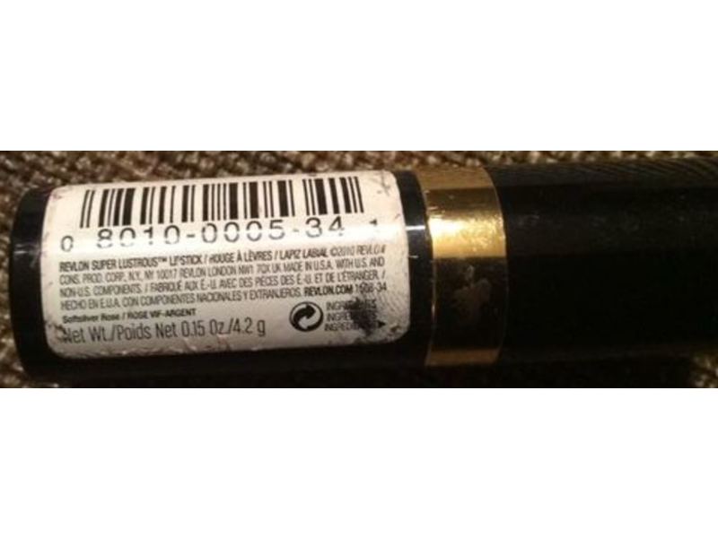 Revlon Super Lustrous Lipstick, Softsilver Rose 430, 0.15 oz/4.2 g, Pack Of 2