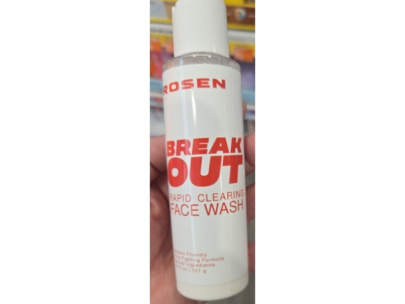 Rosen Break Out Rapid Clearing Face Wash, 4.3 fl oz/121 g