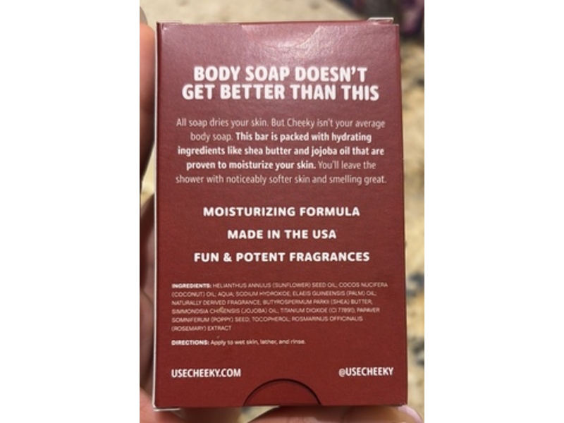 Cheeky Moisturizing Body Soap, Sundae Scaries, 4 oz