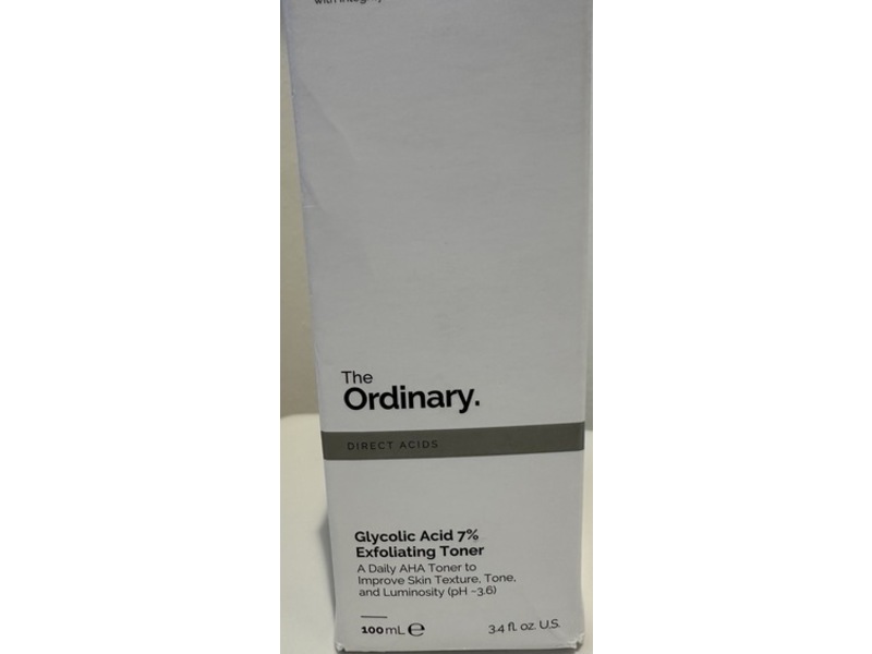 The Ordinary Exfoliating Toner, Glycolic Acid 7%, 3.4 oz/100 mL