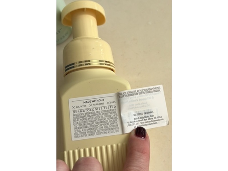 White Barn Gentle & Clean Foaming Hand Soap, Pistachio Milk & Honey, 8.75 fl oz/259 mL