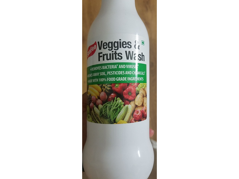 Saafoo Veggies & Fruits Wash, 500 mL