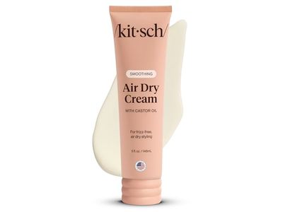 Kitsch Smoothing Air Dry Cream, Castor Oil, 5 fl oz/148 mL