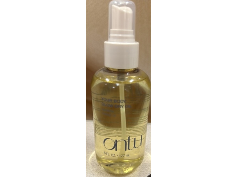 Ontu Your Body Glow Dry Oil, Vanilla Musk, 6 fl oz/177 mL