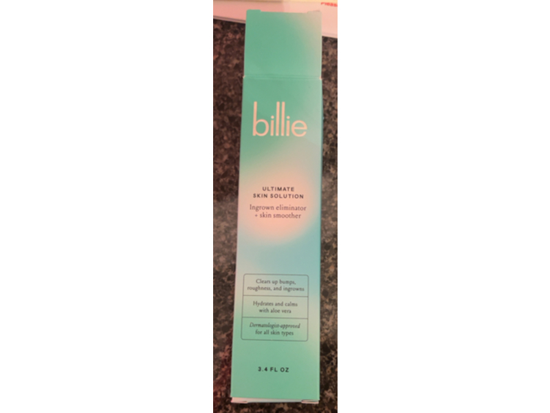 Billie Ultimate Skin Solution Ingrown Eliminator + Skin Smoother, 3.4 fl oz
