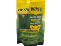 Swype Wipes Ultra Skin Soothing Face & Body Cleansing Wipes, Eucalyptus, 30 Count - thumbnail 1